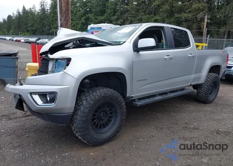 2015 Chevrolet Colorado Z71 from USA, damaged, VIN 1GCGTCE37F1209815